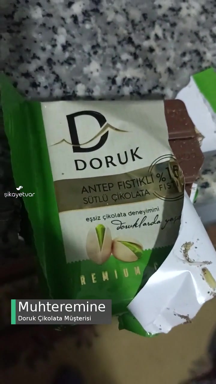 Doruk Çikolata Kurtlu Çıktı! videonun kapak resmi