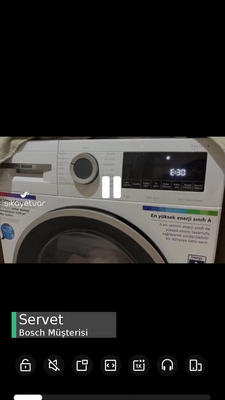 Bosch Çamaşır Makinesi Arızası videonun kapak resmi