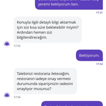 Çürük Marul Ve Eksik Sosla Gelen Komagene Siparişinde Hijyen Şikayeti Ve Getir'in Olumsuz Yanıtı