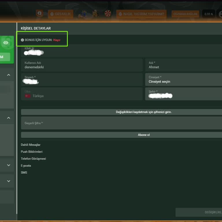 Yüksek Yatırımlı Müşterinin Bonus Haklarının Haksız Kesilmesi