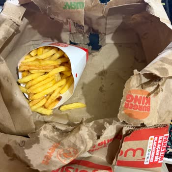 Islak Ve Sert Burger King Siparişi İçin Ücret İadesi Talebi