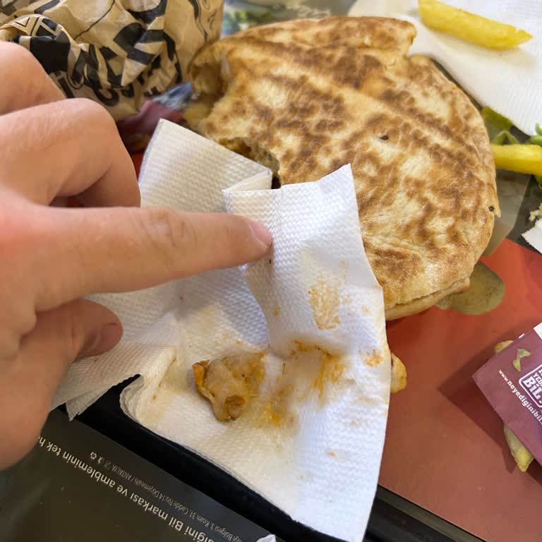 Kıllı Tavuk Derisi Ve Çiğ Tavuk Nedeniyle Hijyen İhlali Şikayeti