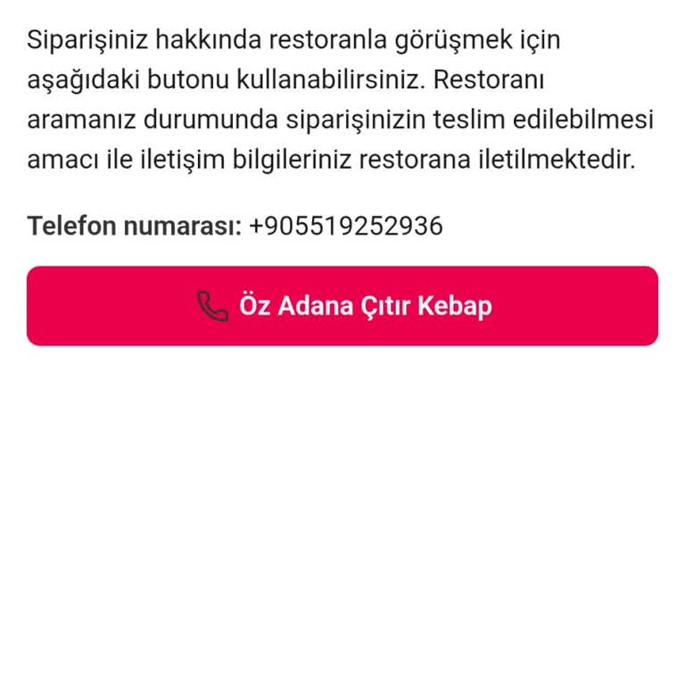 Restoran Telefonu Ulaşılamıyor Ve Saygısız Davranıyor, Yemeksepeti Destek Yok