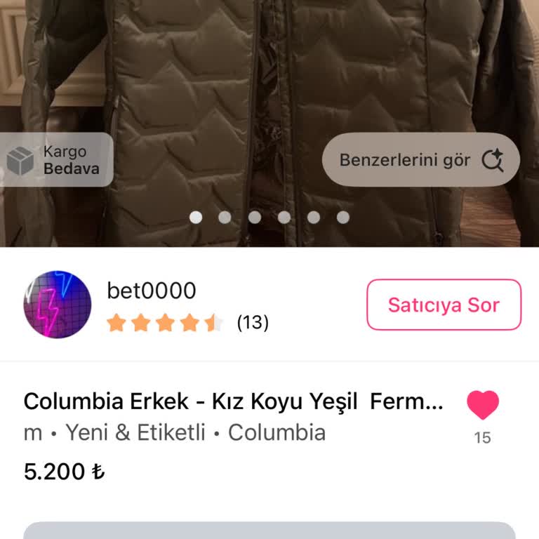 Erkek Montu Siparişi Kadın Ürünü Olarak Gelen Ve Satıcı Engellemesi