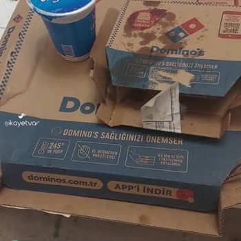 Domino's Pizza Yanlış Gelen Sipariş Ve Cevaplanmayan Telefonlar