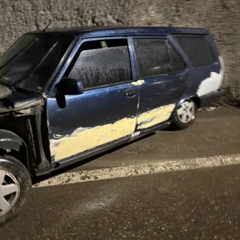 Petlas Lastik Petlas Kış Lastiği Yağmurlu Havada Kaydı, Kaza Ve Araç Pert Oldu