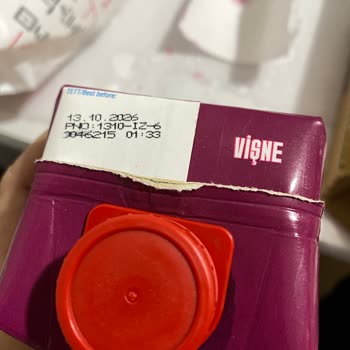 Dimes Vişne Suyunda Yabancı Madde Bulunması