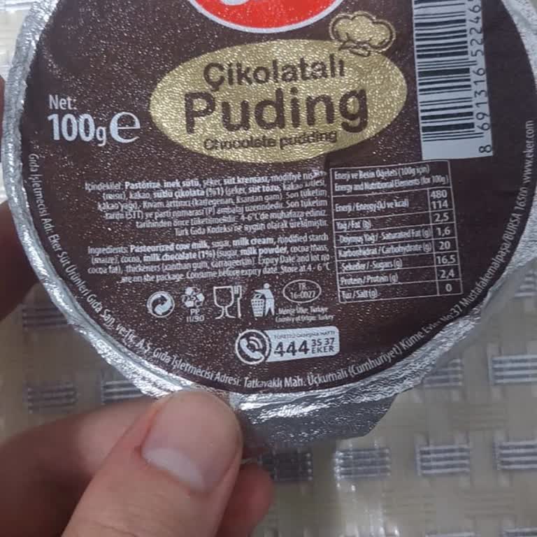 Eker Çikolatalı Pudingde Son Kullanma Tarihi Yokluğu Gıda Güvenliğini Tehlikeye Atıyor