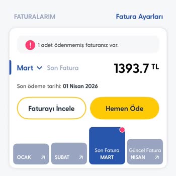 Çift Ücretlendirme Nedeniyle Mağduriyet Yaratan Aşırı Fatura