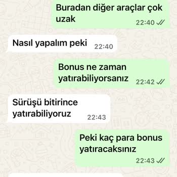 Rentlee'de Verilen Bonus İadesi Yüklenmedi
