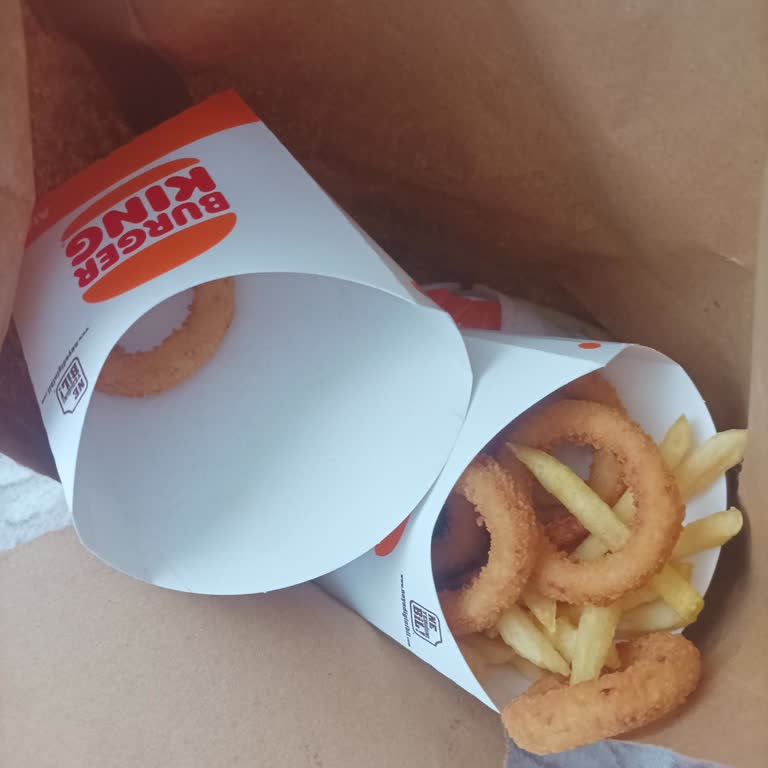 Paketleme Sorunu: Patates Kızartması Ve Soğan Halkası Dağılmış Şekilde Teslim Edildi