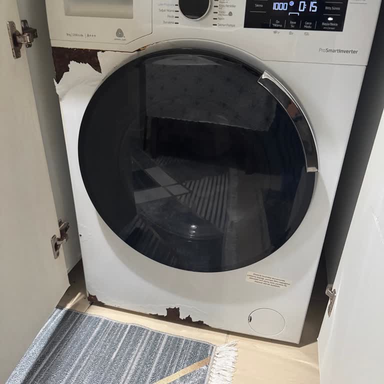 Beko Çamaşır Makinesinde Boya Dökülmesi Garanti Kapsamında Çözülmeli