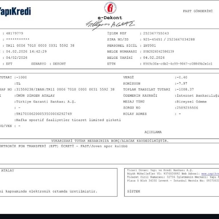 Yanlış Şube Kaydı Ve Kapora İadesi Yapılmıyor