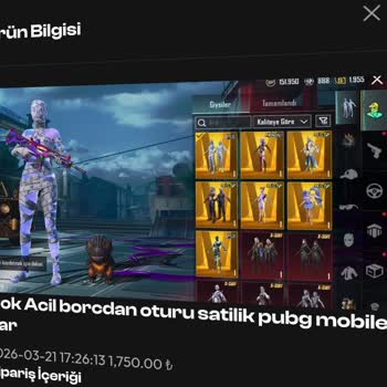 Vaat Edilen İçerik Olmadan Alınan PUBG Hesabı Ve Cevapsız Destek