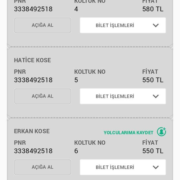 Gebze Bursa Seferinde Otobüs Gelmedi Ve 1.680 TL Bilet İadesi Talebi