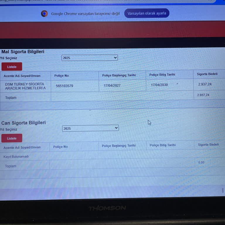 İzin Almadan Oluşturulan Sigorta Poliçesi Üzerine Hızlı Soruşturma Talebi