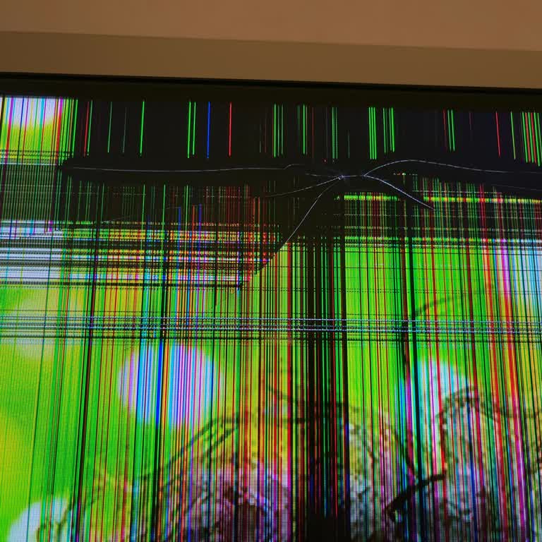 Servis Çalışması Sırasında TV Paneli Çatladı Ve Ücretsiz Değişim Talep Ediyorum