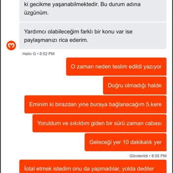 Teslim Edildi Görünse De Sipariş Gelmedi, Soğuk Ve Hasarlı Yiyecek İade Talebi