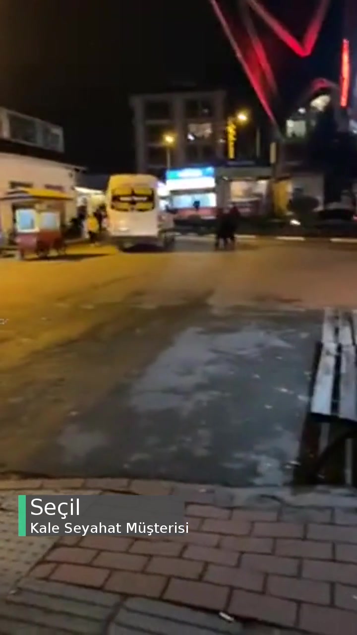 Kale Seyahat Yolcu Servisi Kaptanının Tavrı! videonun kapak resmi