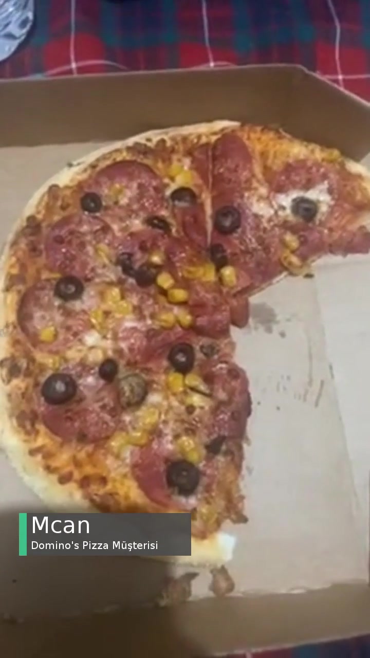 Domino's Pizza Görünenle Alakasız Ve Extra Söylediklerimin Hiç Biri Yok! videonun kapak resmi