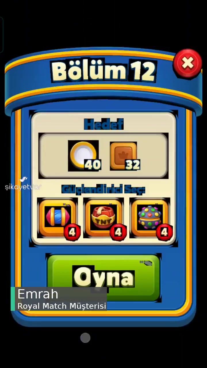 Royal Match Oyun Düzgün Çalışmıyor videonun kapak resmi