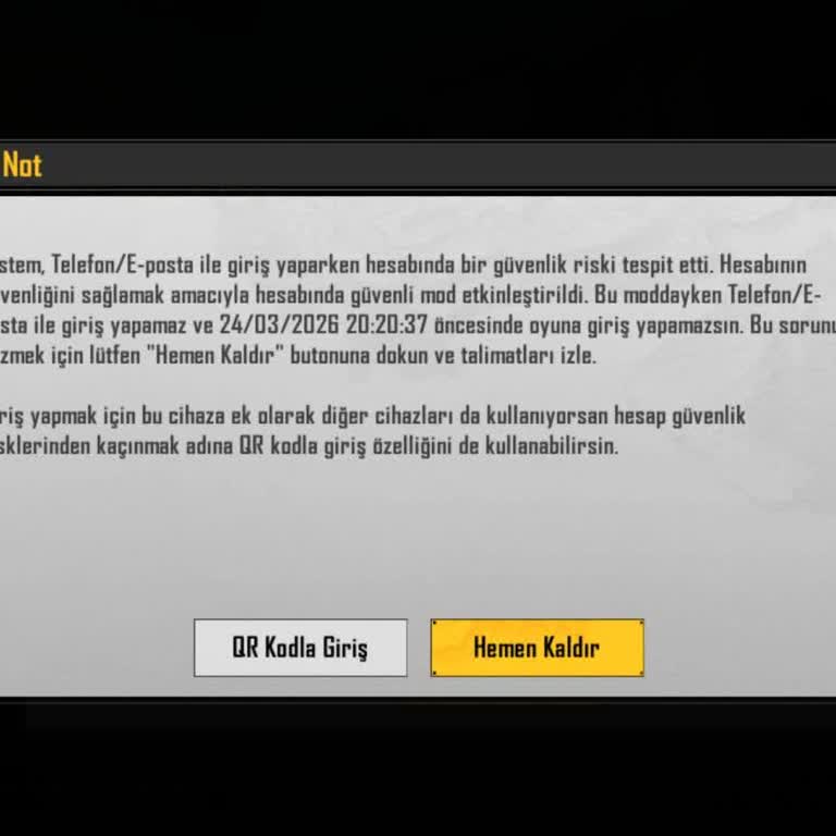 Satın Aldığım PUBG Hesaplarına Giriş Yapamama Ve 400 TL İade Talebi