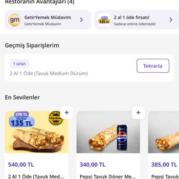Yanıltıcı 2 Dürüm Görseli Ve Eksik Sipariş Şikayeti