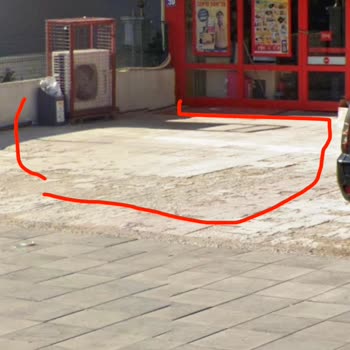 Şok Market Eryaman Girişindeki Çökmüş Zemin Ve Hava Sirkülasyonu Sorunu Acil