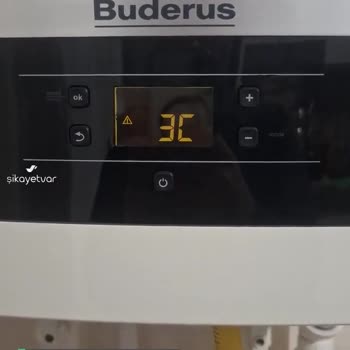 Buderus Kombi 3c Hatası Verdi!