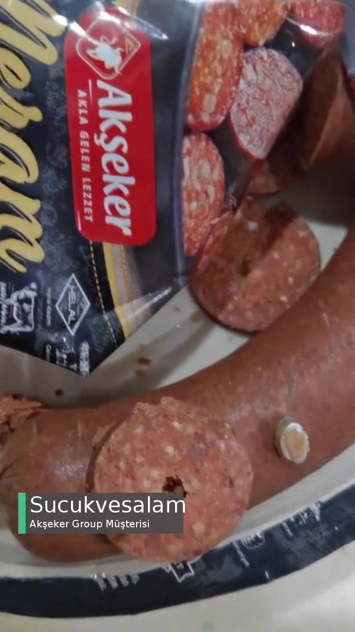 Akşeker Sucuk İçinde Metal Parça! videonun kapak resmi