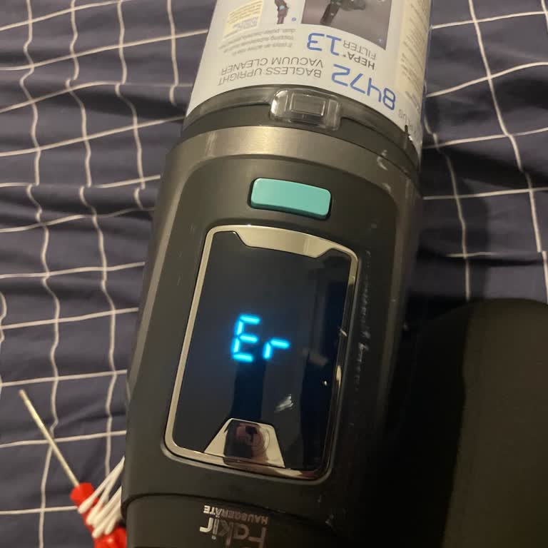 Fakir Bolt X Plus Aqua Süpürgenin Er Hatası Garanti Kapsamında Tamir Talebi