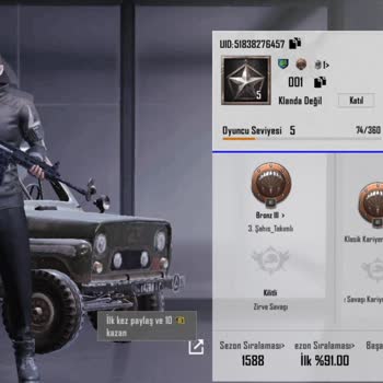 Oyundinar’da Satın Alınan PUBG Hesabı İlan Özelliklerine Uymuyor Ve İade Cevabı Alınamıyor