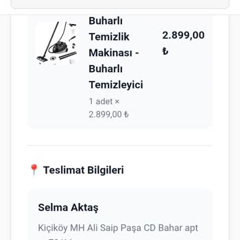 Ürün Gelmedi, 2899 TL İade Ve Suç Duyurusu Talebi