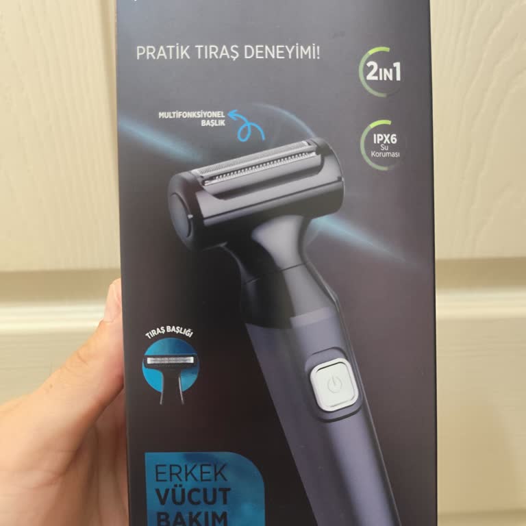Pilli Çalıştığı Belirtilmeyen Ve İşlevsiz Erkek Vücut Bakım Cihazı, Cilt Tahrişi Ve İade Reddedildi