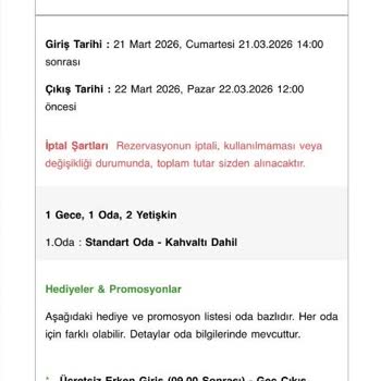 Onaylı Rezervasyonun İptali Ve Ek Ücret Talebi Nedeniyle Yaşanan Mağduriyet