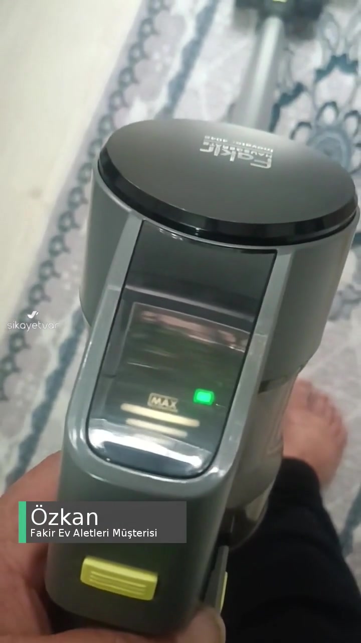 Fakir 4048 Dik Şarjlı Süpürge Hüsranı! videonun kapak resmi