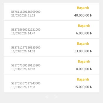 Başarılı Görünen Çekim İşlemi 40.000 TL Hesabıma Yatırılmadı