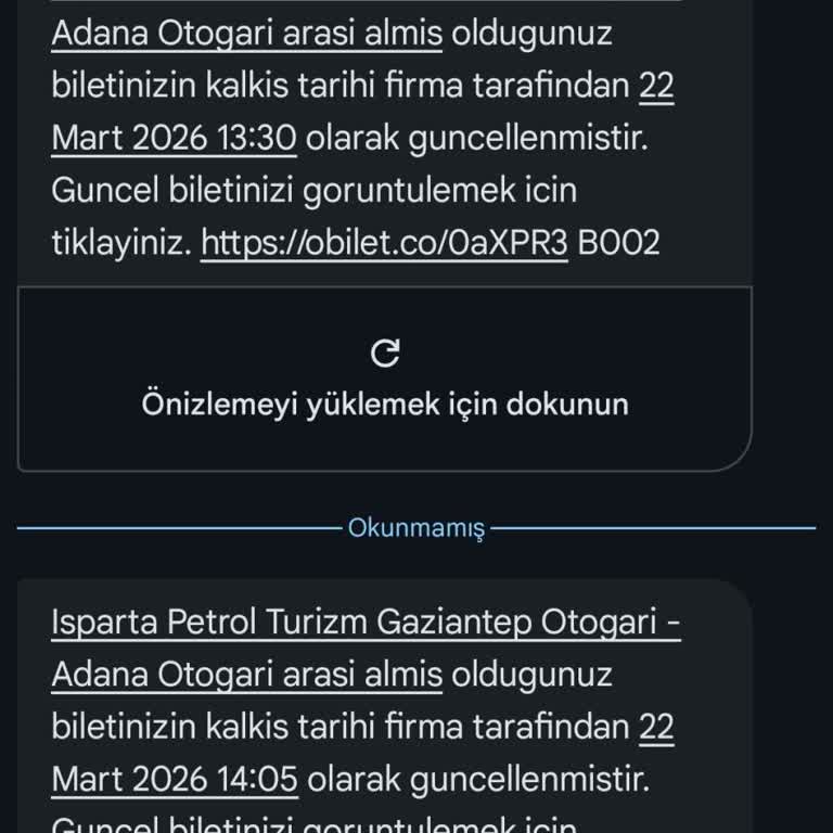 Obilet'ten Saat Değişikliği Ve Müşteri Hizmetleri Sorunu