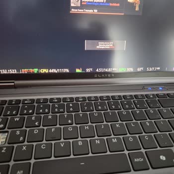 Gamegaraj Slayer R9T-5050 Laptopta Tuş Arızaları Ve Aşırı Isınma