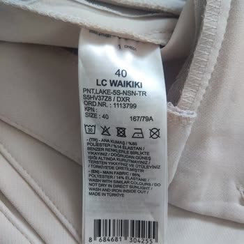 LCW Kadın Pantolonunda Kısa Sürede Tüylenme Ve Ücret İadesi Talebi