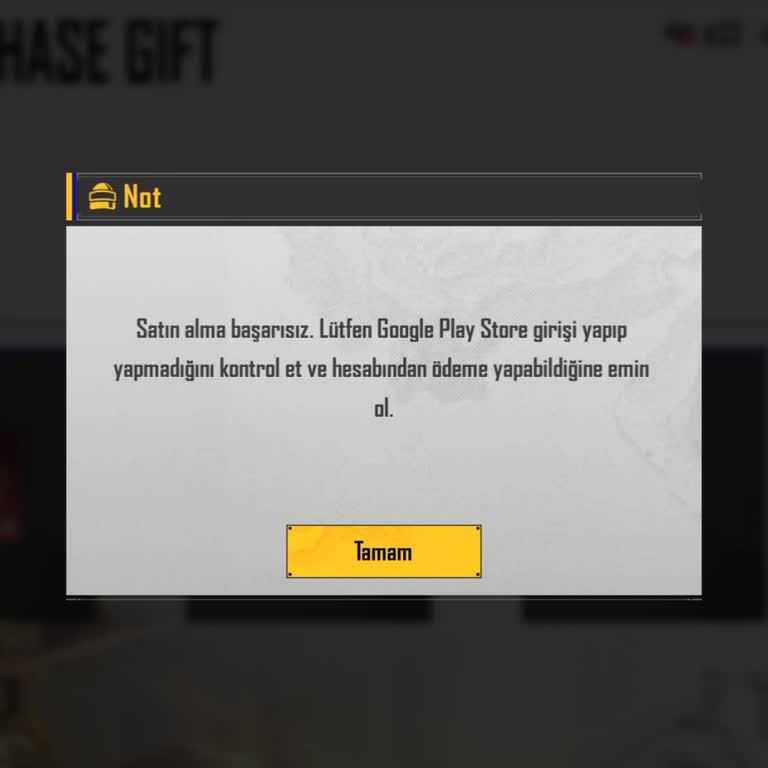 Hadi Kart İle PUBG Mobile UC Satın Alma İşlemi Bakiyesi Yetersiz Hatası