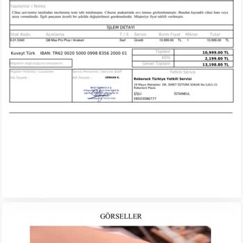 Garanti Kapsamındaki Roborock Robot Süpürge Arızası: Onarım Yanıltması Ve 13.000 TL Ücret Talebi