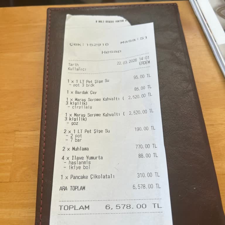 Konyaaltı Mado’da Yanlış Hesap Ve Eksik Ürünler Karşısında Şefin Kaba Tutumu