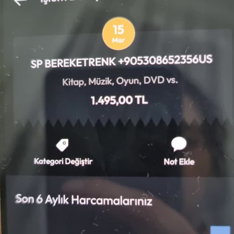 Sipariş Onayı Yok, Teslim Edilmedi, 1450 TL İade Talebi