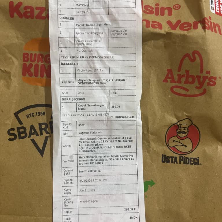 Oyuncaklı Menünün Oyuncağı Gelmedi, Tekrarlayan Eksik Teslim Ve Özür Bekleniyor