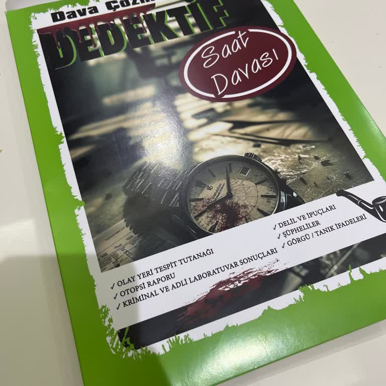 Dedektiflik Oyunu Kurgusu Açık Bilgilerle Bozuldu