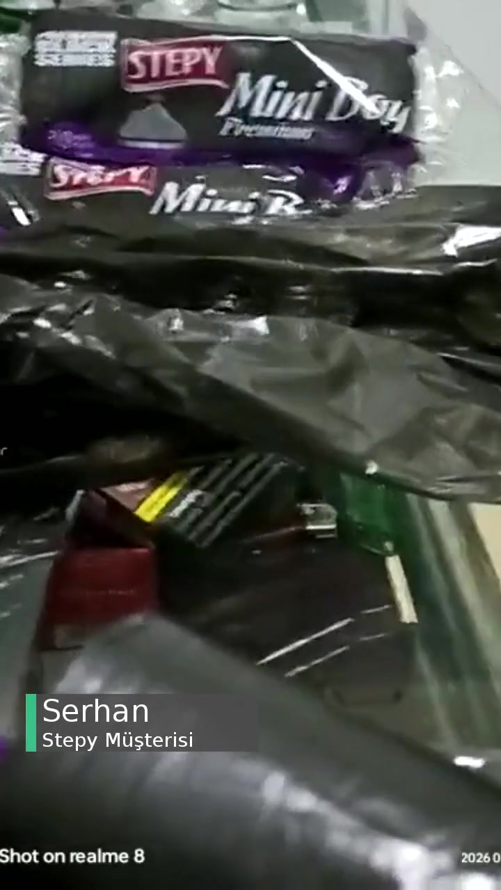 Stepy Mini Çöp Poşeti Yırtık Çıktı! videonun kapak resmi