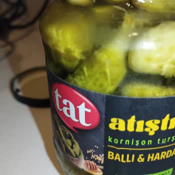 Tat Gıda Kornişon Turşunun İçinden Uğur Böceği Çıkması