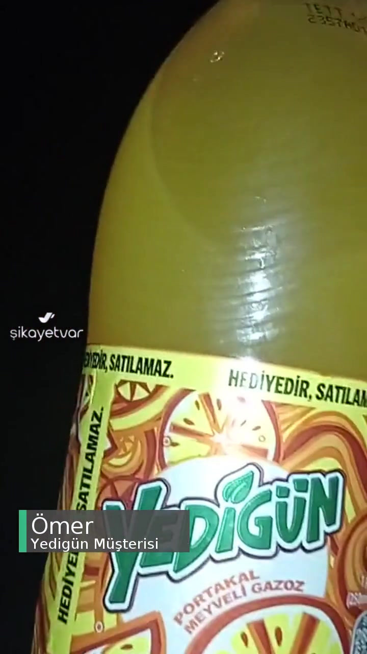 Yedigün Hediye Olan Ürüne Ücret Ödedim videonun kapak resmi