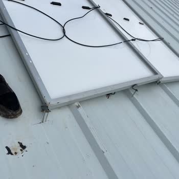 Yanlış Batarya Ve Hatalı Kurulum Sonucu Çatı Hasarı Ve Sistem Arızası